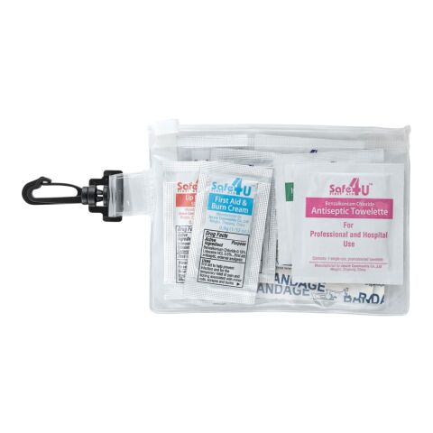 On The Go 12-Piece First Aid Pack Clear | No Imprint | not available | not available