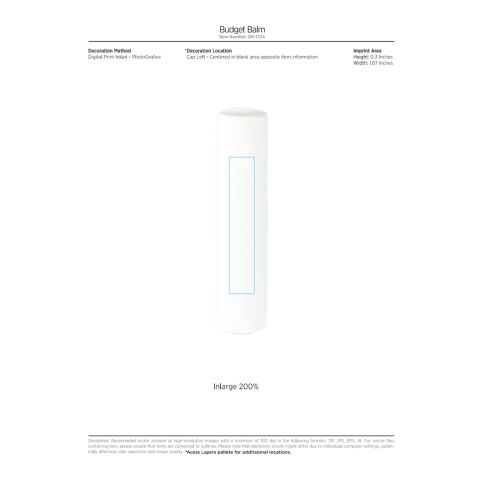 Budget Balm Light Yellow | No Imprint | not available | not available