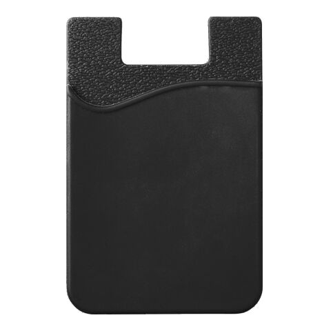 Slim Silicone Card Wallet Black | No Imprint | not available | not available
