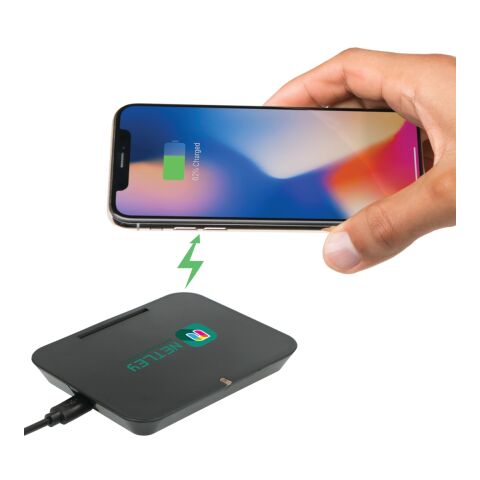 Optic Wireless Charging Phone Stand Black | No Imprint | not available | not available
