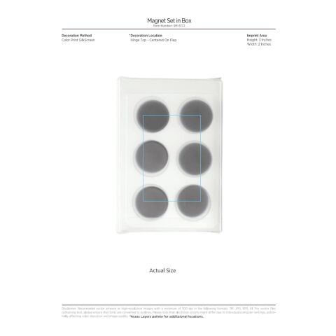 Magnet Set in Box Black | No Imprint | not available | not available