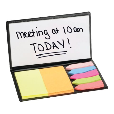 Slimline Sticky Memo Pad Black | No Imprint | not available | not available