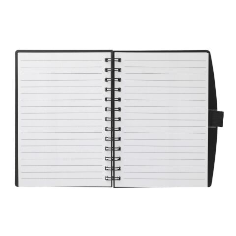 5.5&quot; x 7&quot; Coordinator Spiral Notebook Black | No Imprint | not available | not available