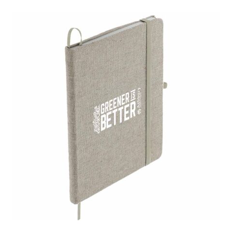 5" x 7" Recycled Cotton Bound Notebook Natural