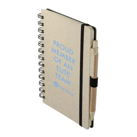 5&quot; x 7&quot; Wheat Straw Notebook With Pen Light Yellow | No Imprint | not available | not available