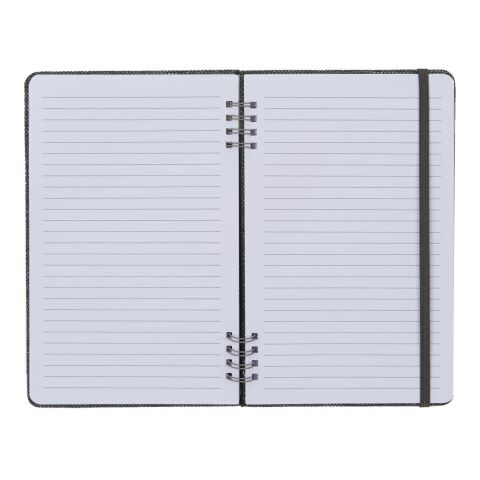 5” x 7” Vila Spiral Notebook Graphite | No Imprint | not available | not available