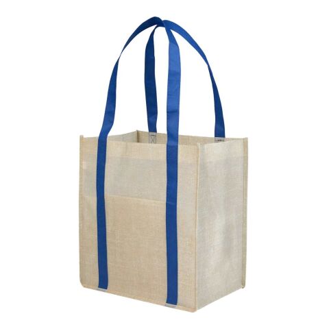 Pluto Recycled Non-Woven Small Grocery Tote Royal Blue | No Imprint | not available | not available