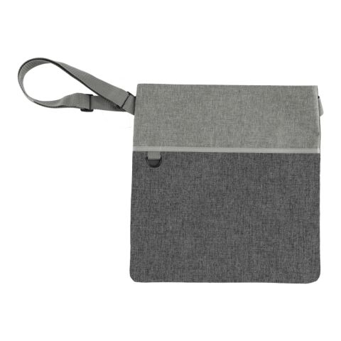 Double Heather RPET Crossbody Tote Standard | Graphite | No Imprint | not available | not available
