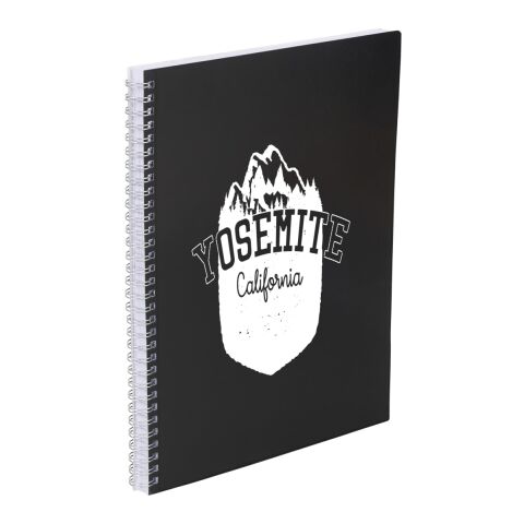 8.5" x 11 FSC Mix Remark 1-subject Notebook Black