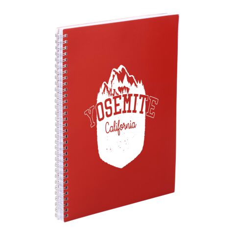 8.5&quot; x 11 FSC Mix Remark 1-subject Notebook Red | No Imprint | not available | not available