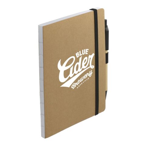 5&quot; x 7&quot; FSC Recycled Notebook and Pen Set Natural | No Imprint | not available | not available