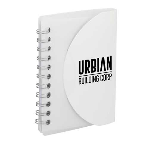 3.4” x 4.5” FSC® Recycled Post Spiral Notebook White | No Imprint | not available | not available