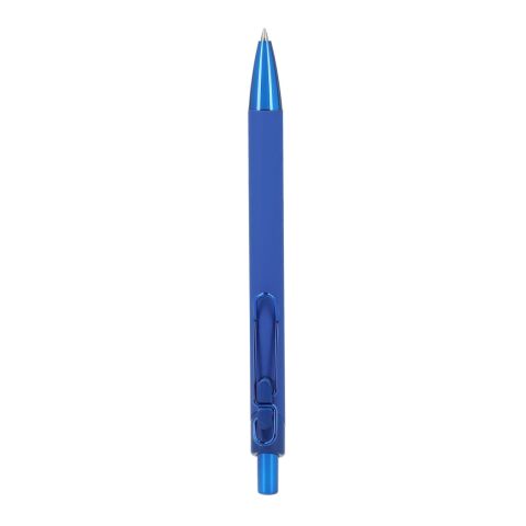 Metallic Recycled Aluminum Soft Touch Gel Pen Standard | Royal Blue | No Imprint | not available | not available