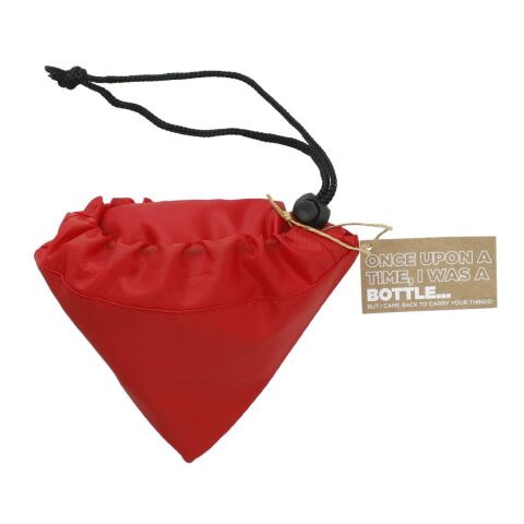 Bungalow RPET Foldable Shopper Tote Red | No Imprint | not available | not available