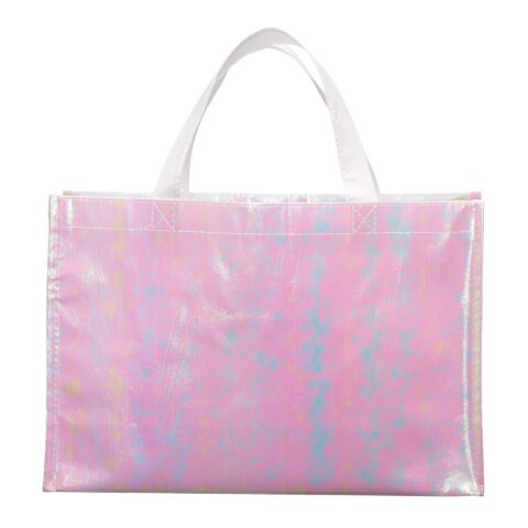 Iridescent Non-Woven Shopper Tote Iridescent | No Imprint | not available | not available