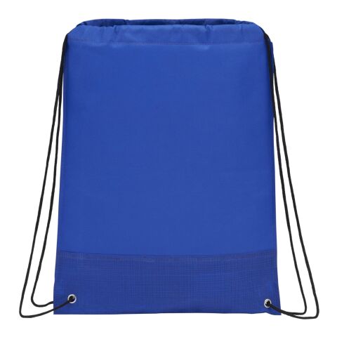 Crossweave Heat Sealed Drawstring Bag Royal Blue | No Imprint | not available | not available