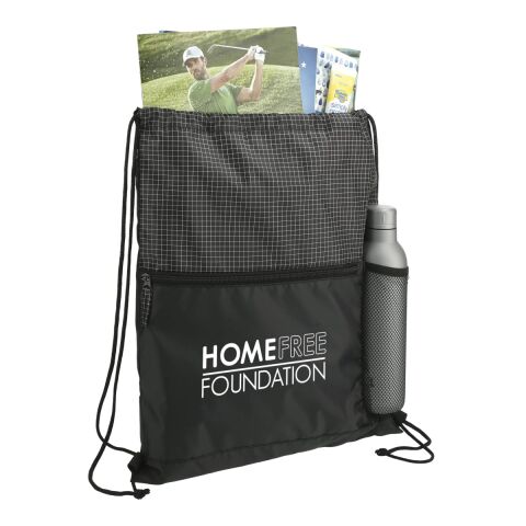 Grid Drawstring Black | No Imprint | not available | not available