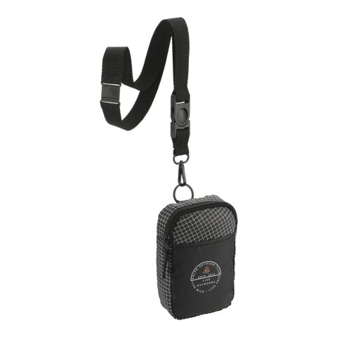 Grid Lanyard Phone Pouch Black | No Imprint | not available | not available