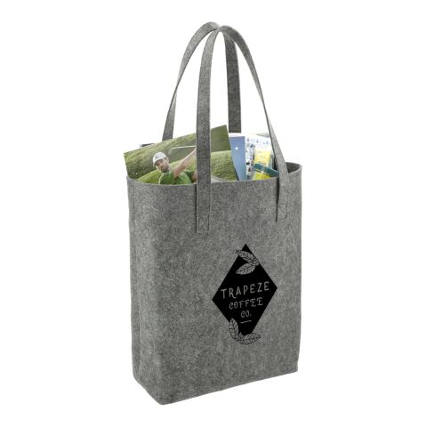 Recycled Felt Shopper Tote Standard | Charcoal | No Imprint | not available | not available