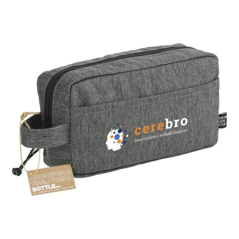 Vila Recycled Dopp Kit Pouch Graphite | No Imprint | not available | not available