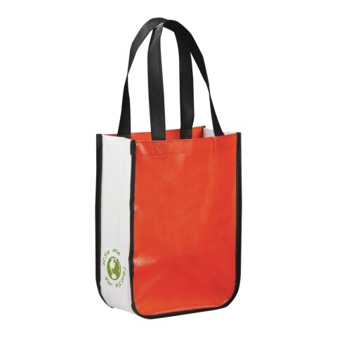 Gloss Laminated Non-Woven Gift Tote Frost Red | No Imprint | not available | not available