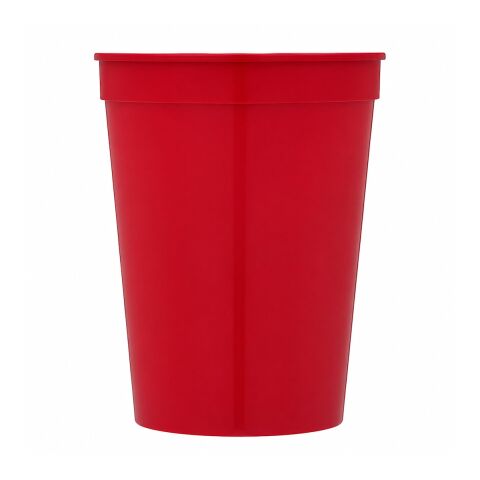 Solid 16oz Stadium Cup Red
