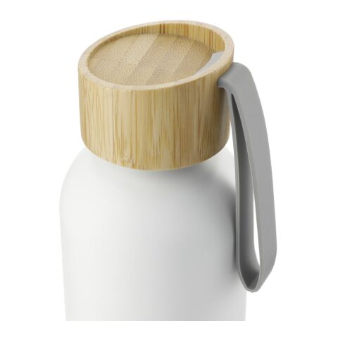 Ryze 22oz Aluminum Sports Bottle w/ Bamboo lid White | No Imprint | not available | not available