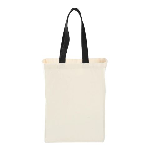 Nebraska 5oz Cotton Canvas Grocery Tote Standard | Black | No Imprint | not available | not available