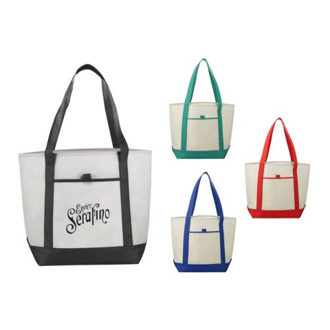 Lighthouse Non-Woven Boat Tote Black | No Imprint | not available | not available