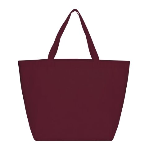 YaYa Budget Non-Woven Shopper Tote Burgundy | No Imprint | not available | not available