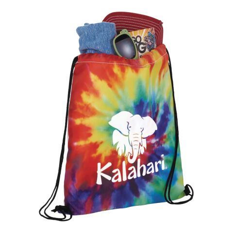 Tie Dye Drawstring Bag Multi-Colored | No Imprint | not available | not available
