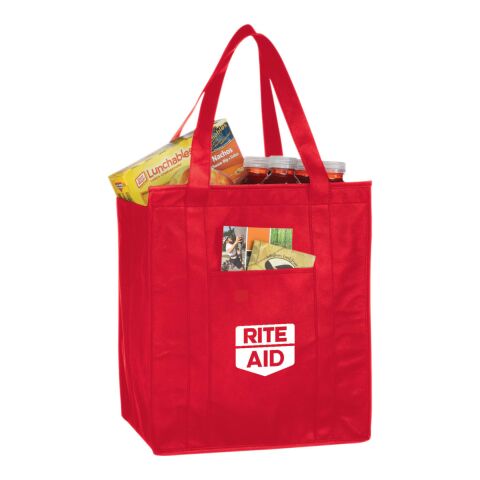 Hercules Insulated Grocery Tote Red | No Imprint | not available | not available