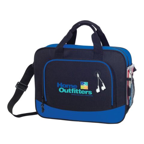 Barracuda Business Briefcase Black-Blue Trim | No Imprint | not available | not available