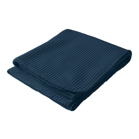 Ribbed Fleece Blanket Standard | Navy | No Imprint | not available | not available