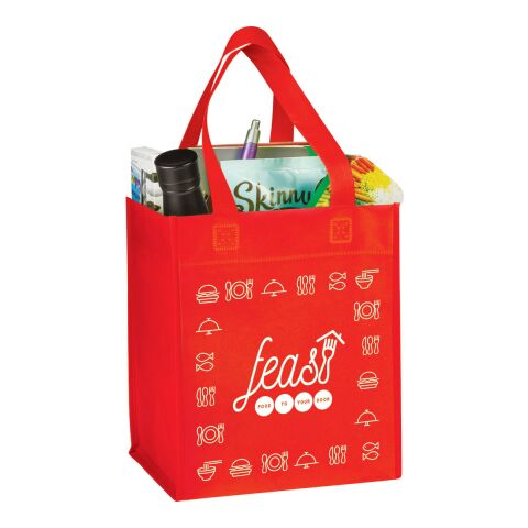Basic Grocery Tote Red | No Imprint | not available | not available