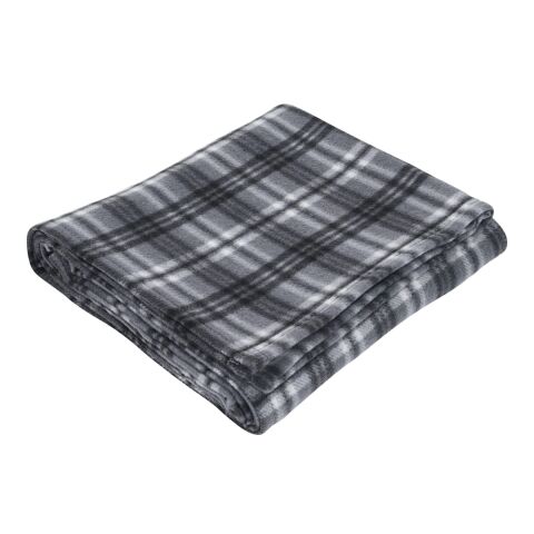 Plaid Fleece Blanket Standard | Black | No Imprint | not available | not available