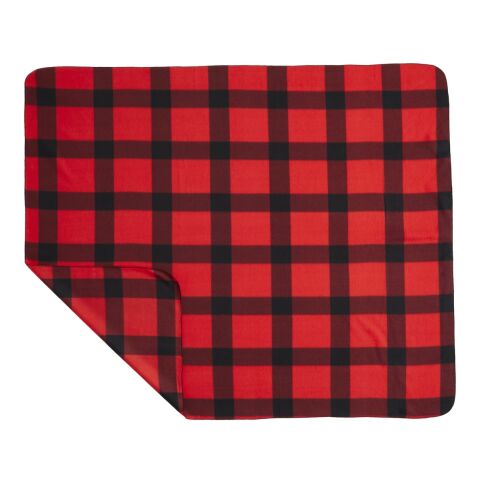 Buffalo Plaid Fleece Blanket Red-Black | No Imprint | not available | not available