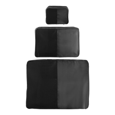 Packing Cubes 3pc set Black | No Imprint | not available | not available
