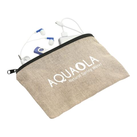 Recycled 5oz Cotton Twill Pouch Natural | No Imprint | not available | not available