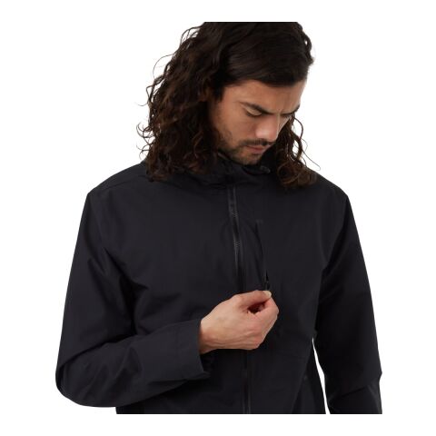 tentree Nimbus Rain Jacket - Men&#039;s Standard | Black | XL | No Imprint | not available | not available