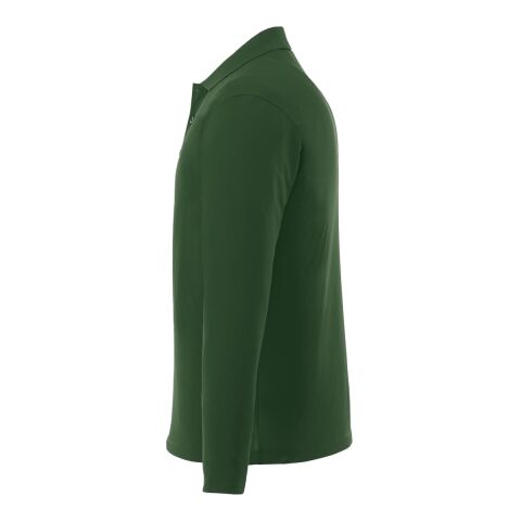 Men&#039;s MORI Long Sleeve Polo Standard | Forest Green | XL | No Imprint | not available | not available