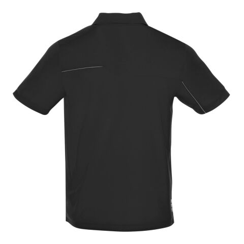 Men&#039;s WILCOX Short Sleeve Polo Standard | Black-Steel Grey | S | No Imprint | not available | not available
