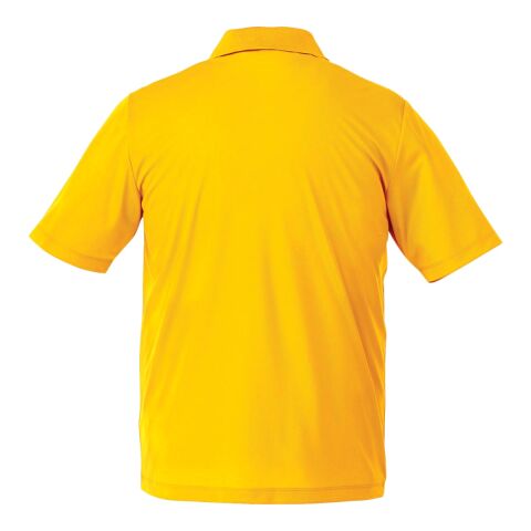 Men&#039;s DADE Short Sleeve Polo Standard | Yellow | 4XL | No Imprint | not available | not available