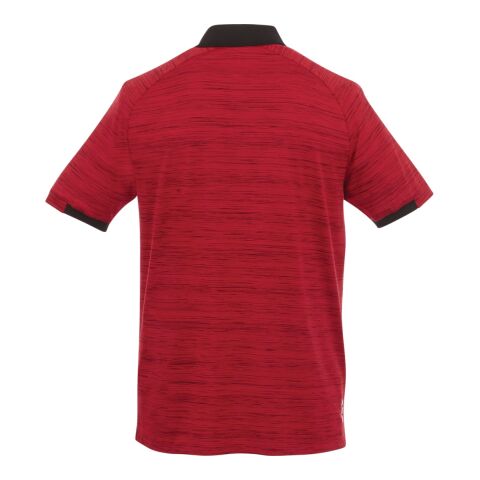 Men's EMORY Short Sleeve Polo Vintage Red Heather-Vintage Red | XL