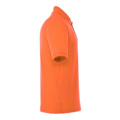 Men&#039;s BELMONT Short Sleeve Polo Standard | Orange | M | 1-color Apparel Digital Transfer | IMPACT, CHEST, Vertical - Centered on Left Chest | 4.00 Inches × 12.00 Inches