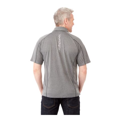 Men&#039;s MACTA Short Sleeve Polo Standard | Charcoal-Black Smoke | M | No Imprint | not available | not available