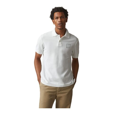 American Giant Cotton Pique Polo - Men&#039;s Standard | White | 2XL | No Imprint | not available | not available