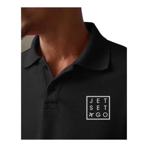 American Giant Cotton Pique Polo - Men's Standard | Black | S | No Imprint | not available | not available