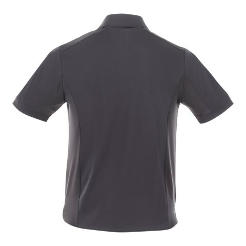 Men&#039;s ROYCE Short Sleeve Polo Standard | Black Smoke-Grey Storm | XL | No Imprint | not available | not available