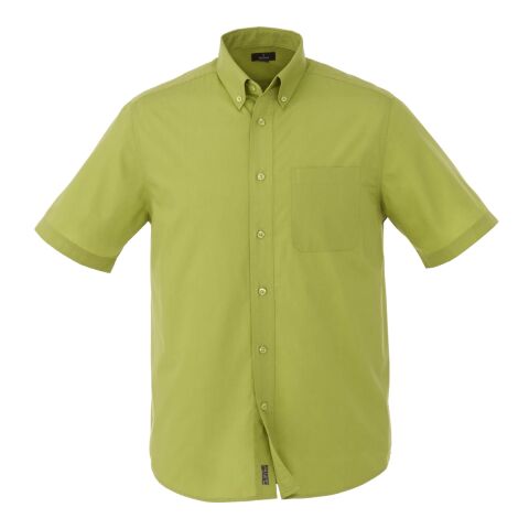 Men&#039;s COLTER Short Sleeve Shirt Standard | Dark Citron Green | M | No Imprint | not available | not available